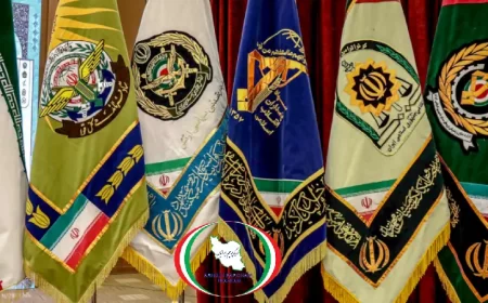 پرچم های نیروهای مسلح جمهوری اسلامی ایران
